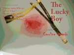 paperback version cover of The Lucky Boy the ARC copy